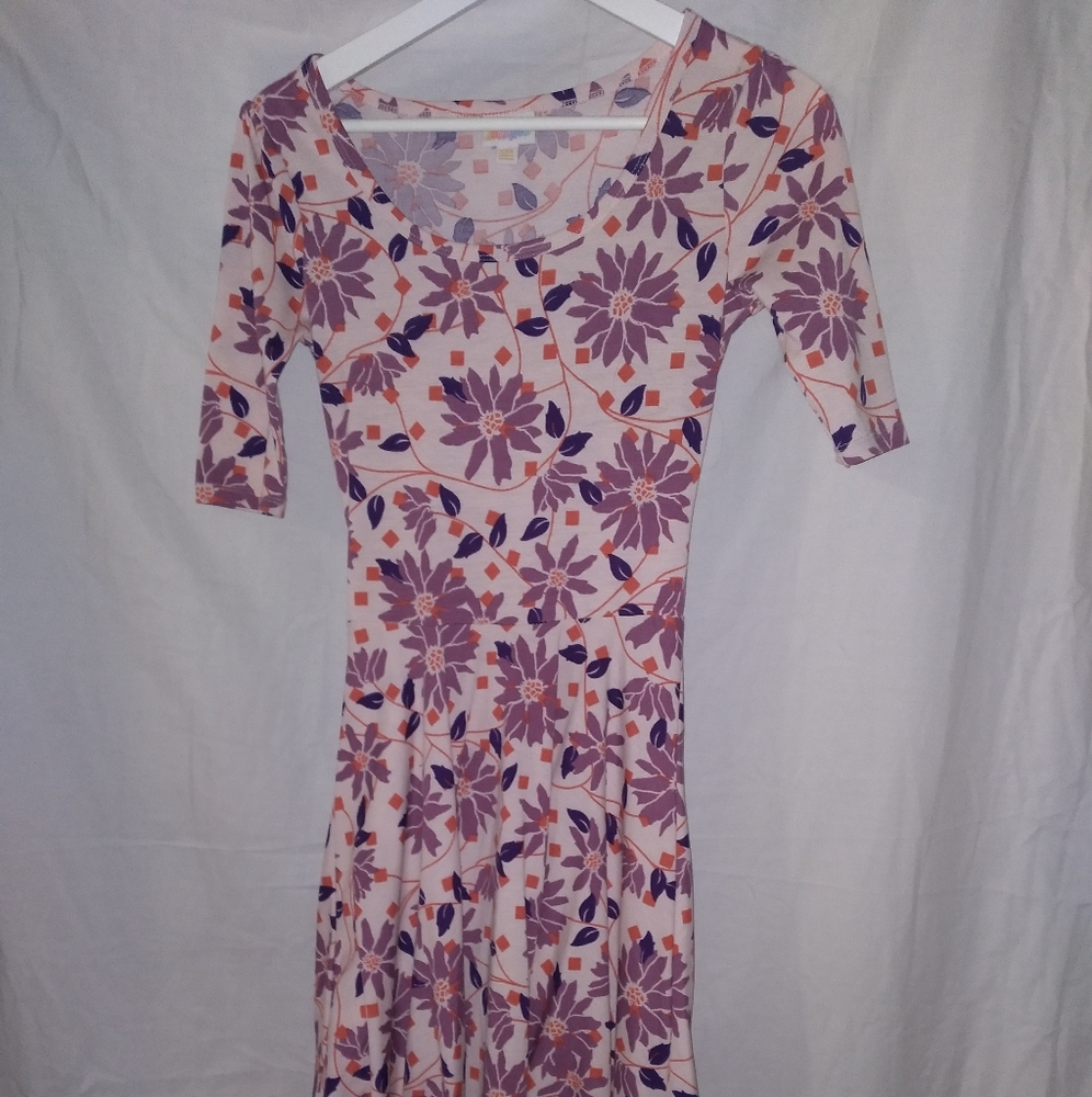 Lularoe Nicole Dress Size XXS Never Worn